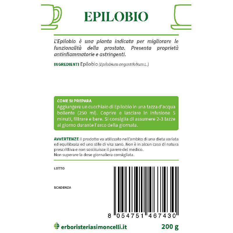 Tisana Epilobio Erboristeria Simoncelli 