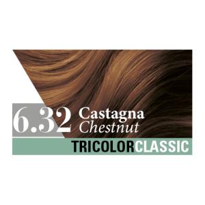 Tricolor classic colorazione permanente 6.32 castagna